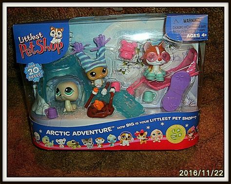 Littlest pet shop / lps kids bedding collection and home textile with duvet size 140x200 and 160x200 cm beach and bath children's towels and fleece blankets with little animals from hasbro littlest pet shop. Littlest Pet Shop Arctic Adventure Set #340, 341, 342 NIP ...