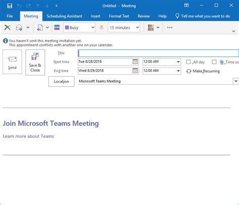 How To Add A Teams Meeting Outlook Invite Onvacationswall Com
