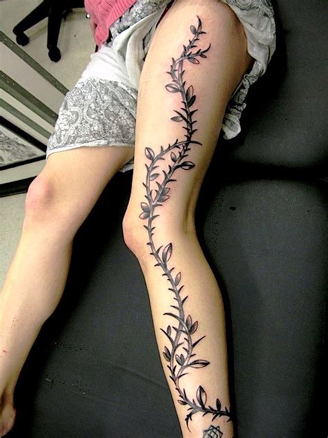 30 Women Thigh Tattoos To Try To Look Attractive Flawssy