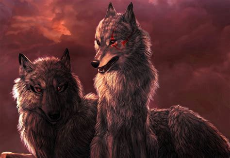 Red Eyes Wolf Wallpapers Free Download