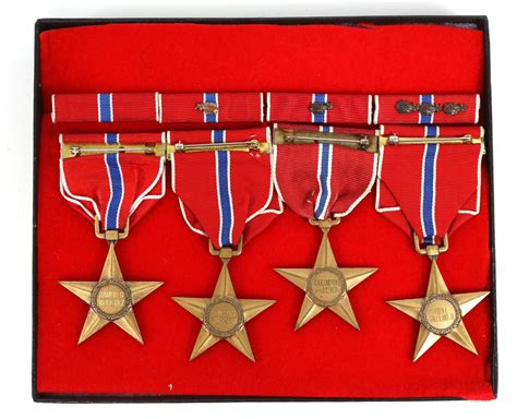 Sold Price Us Army Named Bronze Star Medal And Ribbon Lot Of 4 July 3