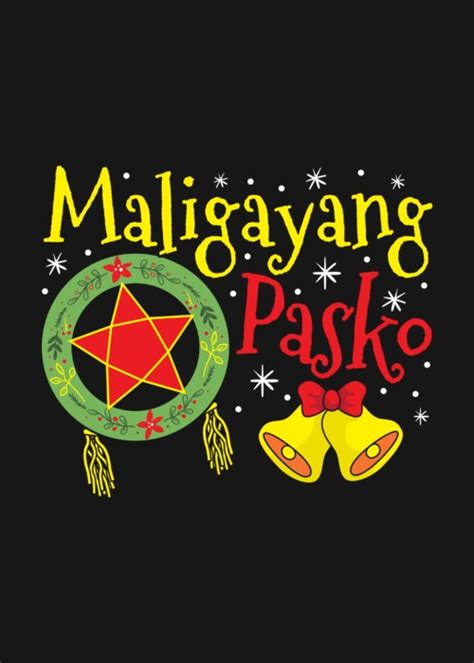 Philippines Filipino Christmas Maligayang Pasko Greeting Card By Best