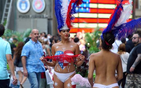 Times Squares Topless Women Should Be Regulated Mayor Says The New