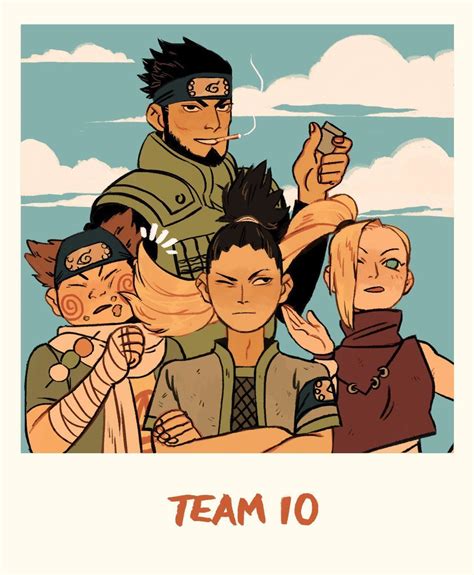 Team 10 Naruto Naruto Uzumaki Anime Naruto