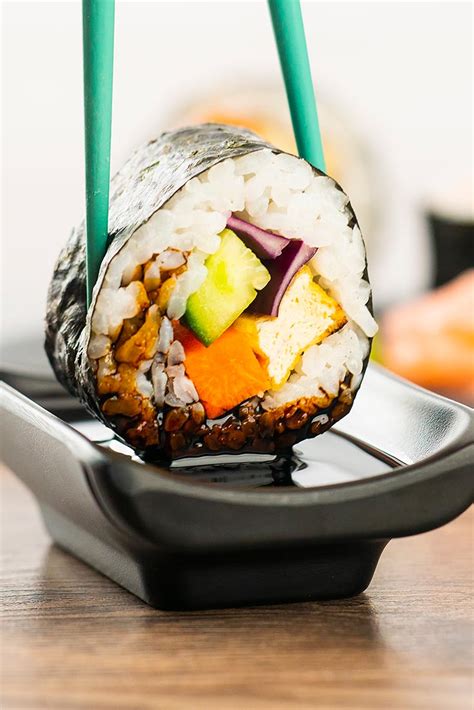 Easy Vegan Sushi Recipe The Belly Rules The Mind