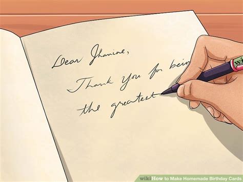 Special birthday card for friends. 3 Ways to Make Homemade Birthday Cards - wikiHow