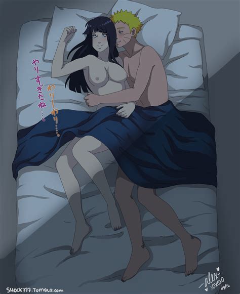 Rule 34 After Sex Bed Canon Couple Hyuuga Hinata Naruto Naruto The