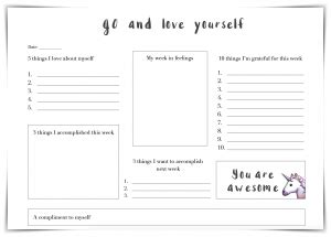 Our free worksheets & exercises help your clients develop their own positive each worksheet is a vessel to help your client be more comfortable in their own shoes. 30 Self Esteem Worksheets to Print | KittyBabyLove.com