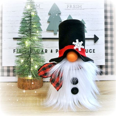 Snowman Gnome Xmas Crafts Holiday Crafts Christmas Christmas Crafts