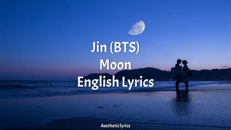 Moon Jin Bts English Lyrics Youtube