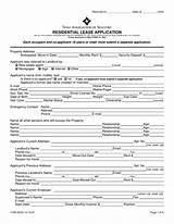 Illinois Residential Lease Application Form