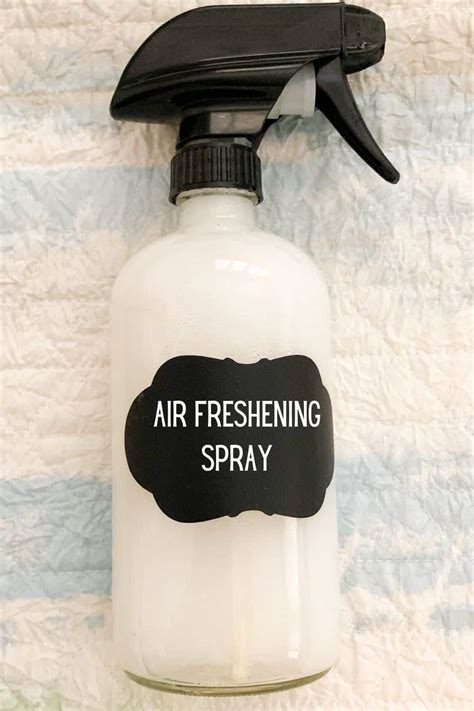 Homemade Air Freshener Spray Simple All Natural Diy Recipe