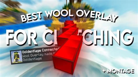 Best Wool Overlay For Clutching 450 Subscriber Bedwars Wool Overlay