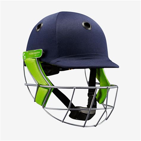 Kookaburra Pro 1200 Cricket Helmet Navy Batting Equipment
