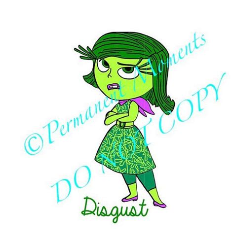 SVG STUDIO Inside Out Disgust Scalable Vector by ...