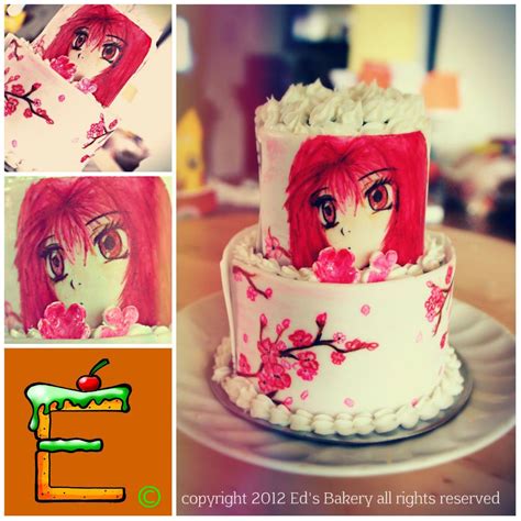 Anime Cupcake Anime Cake Cake Decorating Tutorials Cake