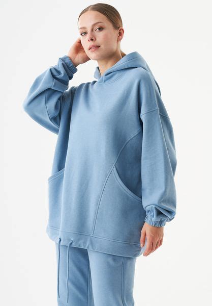 Organication Essentials Hande Soft Touch Oversize Hoodie Aus Bio