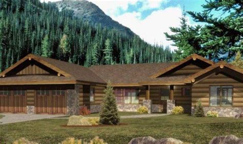 Top 26 Photos Ideas For Ranch Style Log Home Floor Plans Jhmrad