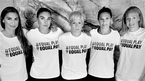 hope solo on equal play equal pay t shirts we ll keep pushing