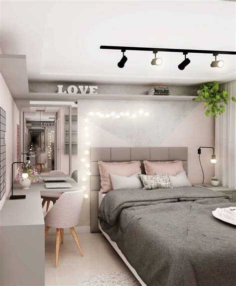 decoraÇÃo de quarto feminino jovem → 4 dicas 17 fotos