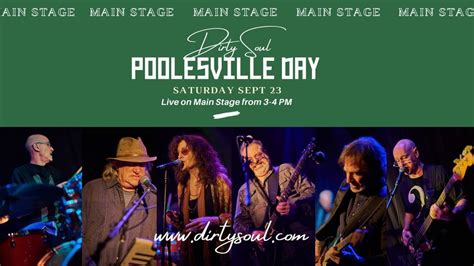Dirty Soul Live At Poolesville Day 3pm 4pm Whalen Commons Lansdowne