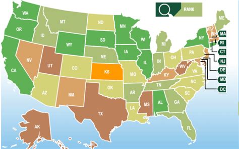 Find Out How Green Your State Is With This Interactive Map Greener Ideal