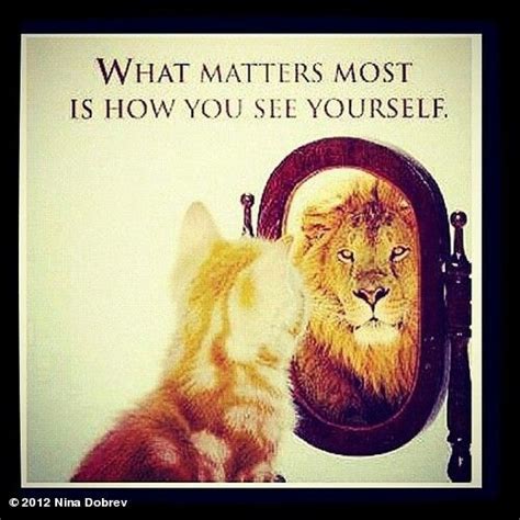 Mondaymotivation How You See Yourself Changes The Way You React To