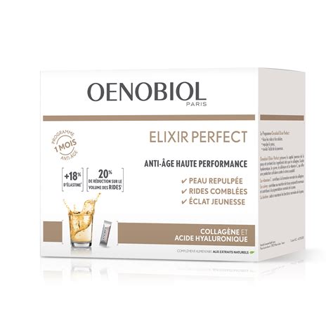 Oenobiol Elixir Perfect Anti âge Haute Performance à Base De Collagène