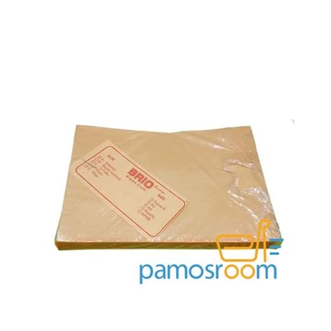 Jual Amplop Coklat Ukuran Folio Atau Dokumen - Amplop Polos 1pack Isi