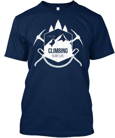 Um brautkleider günstig kaufen zu können, gibt es einige dinge, die ihr beachten solltet. Rock Climbing T Shirt Navy T-Shirt Front | Frauen outfits ...