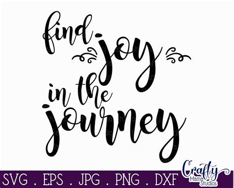 Find Joy In The Journey Svg By Crafty Mama Studios Thehungryjpeg