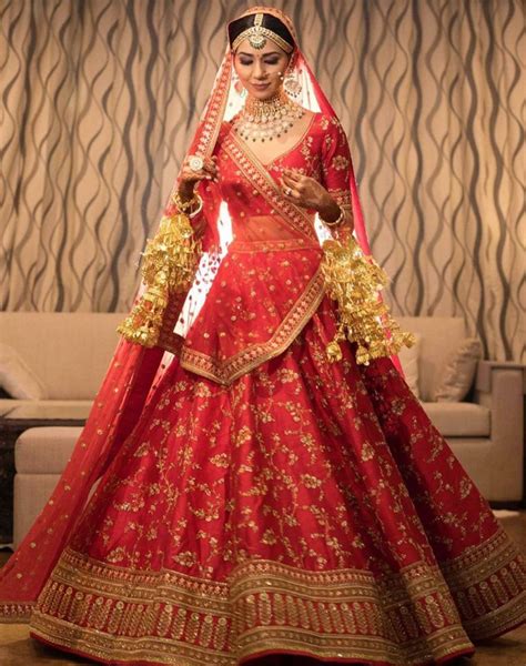Indian Wedding Outfits Red Colour Charis Schmerge