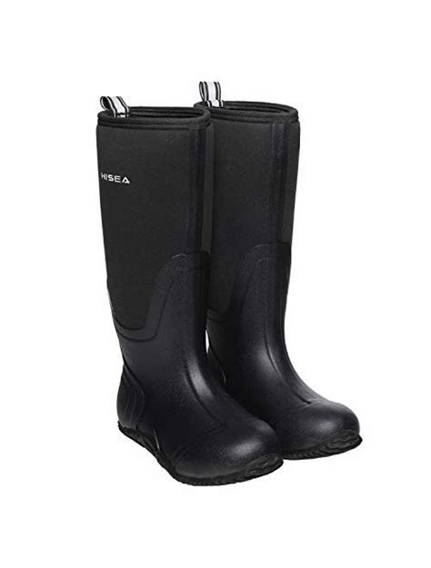 Buy Hisea Womens Mid Calf Rain Boots Waterproof Insulated Garden Shoes