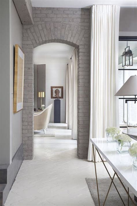 How to create a brick accent wall. 57 best painted brick walls images on Pinterest | For the ...