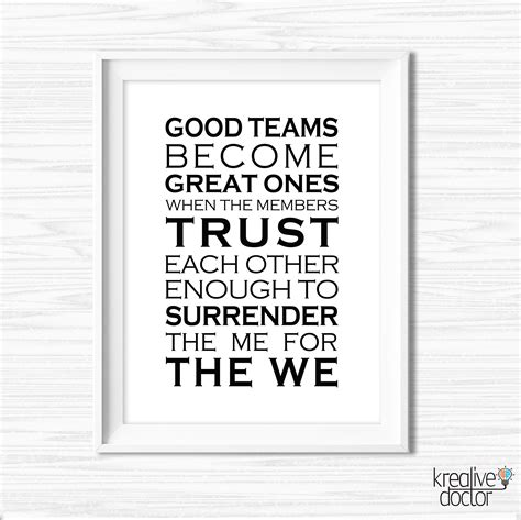 These inspirational and motivational team building quotes will help to improve your team's efforts. Motivational Teamwork Quotes Inspirational Team Quotes | Etsy