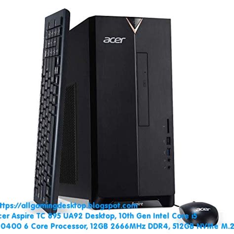 Best Acer Aspire Tc 895 Ua92 Desktop 10th Gen Intel Core I5 10400 6