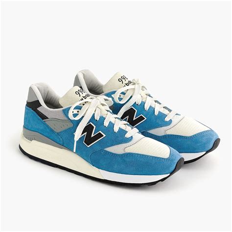 New Balance For 998 Sneakers In Bright Blue Sneakers Men Fashion