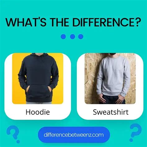 Difference Between Hoodie And Sweatshirt Difference Betweenz