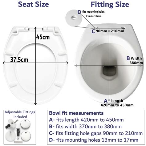 Toilet Seat Dimensions Cm Ubicaciondepersonascdmxgobmx