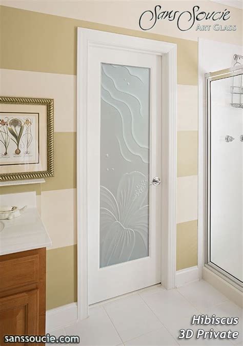 Frosted Glass Interior Bathroom Doors Glass Designs