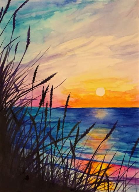 Easy Watercolor Painting Ideas For Beginners