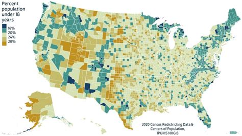 Via Censussdc Better Maps With Census Centers Of Population R