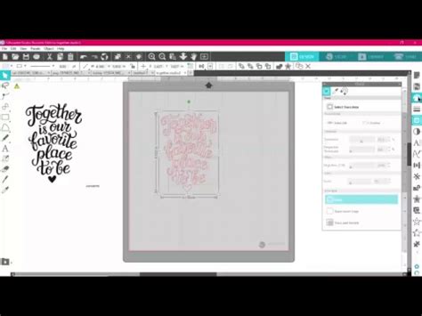 Use The Trace Tool In Silhouette To Create A Cricut Design Space Youtube