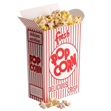 25 Popcorn Boxes 1oz Retro Red And White Striped Baseball Etsy
