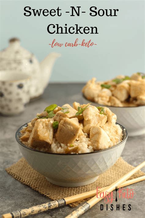 Maybe you would like to learn more about one of these? Keto Sweet and Sour Chicken (keto, low carb) * Easy Keto ...