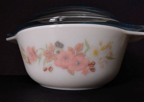 Pyrex Casserole Dish Lid Inch Small British Hedgerow Etsy