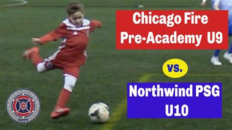 Youth Soccer Game Highlights Chicago Fire Pre Academy Vs Northwind Psg