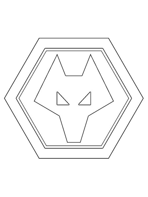 Kleurplaat Wolverhampton Wanderers Leukekleurplaten.nl
