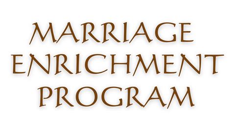 marriage enrichment — holy trinity catholic church