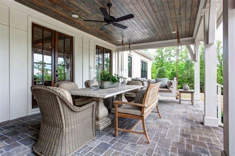 21 Dreamy Back Porch Ideas For Relaxing And Entertaining Dining Porch
